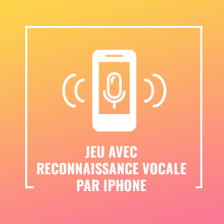 Jeu avec reconnaissance vocale par iPhone